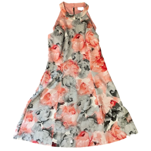 Enfocus Studio Halter Neck Floral Professional Dress Size 8